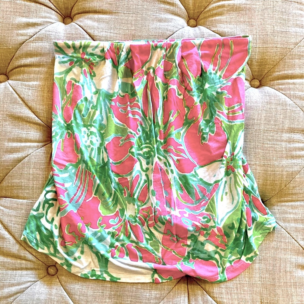 EUC medium Lilly Pulitzer tube top